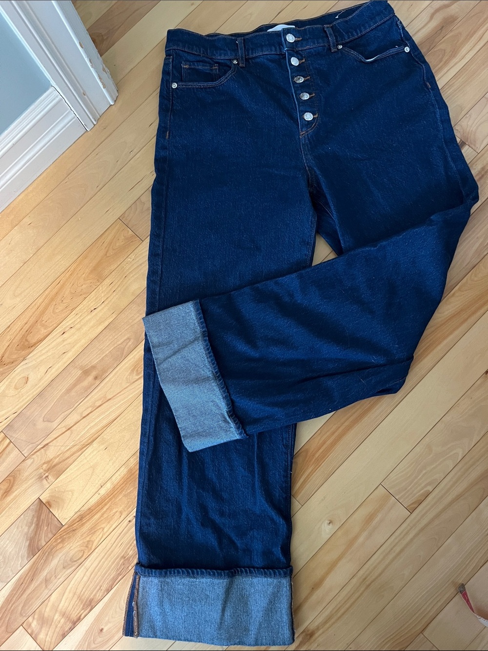 LOFT THE WIDE LEG JEAN. 12/31